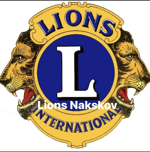 Kan være et billede af tekst, der siger "LIONS L Lions Nakskov NTERNATIONAL"